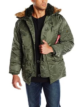 Alpha N-3B Parka, Medium/Sage Green