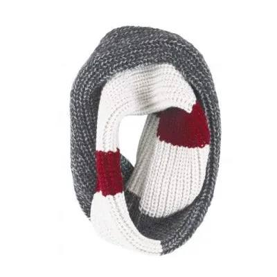 Dark Grey Thick Infinity Scarf