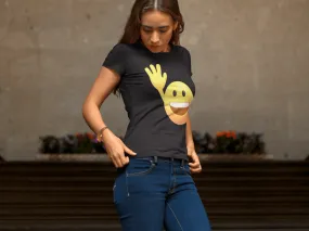 Friendly Wave Emoji Tee