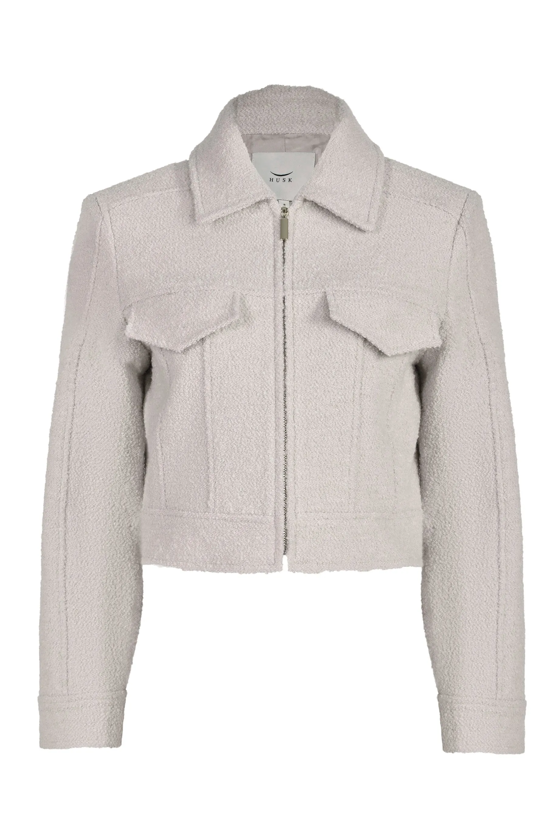 Husk BOUCLE JACKET - Ivory